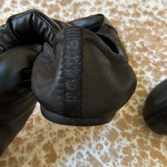 PRADA Black Ballerina/ Flats Pointed Toe Shoes - Picture 13 of 13